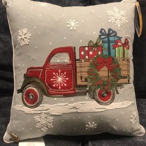 Pier 1 Christmas Pillow